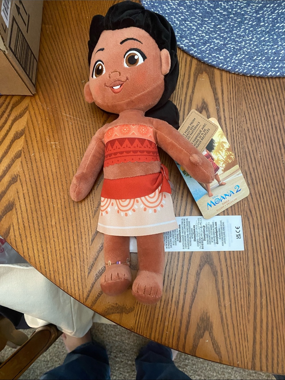 Disney Simea Plush Toy - Black and Orange